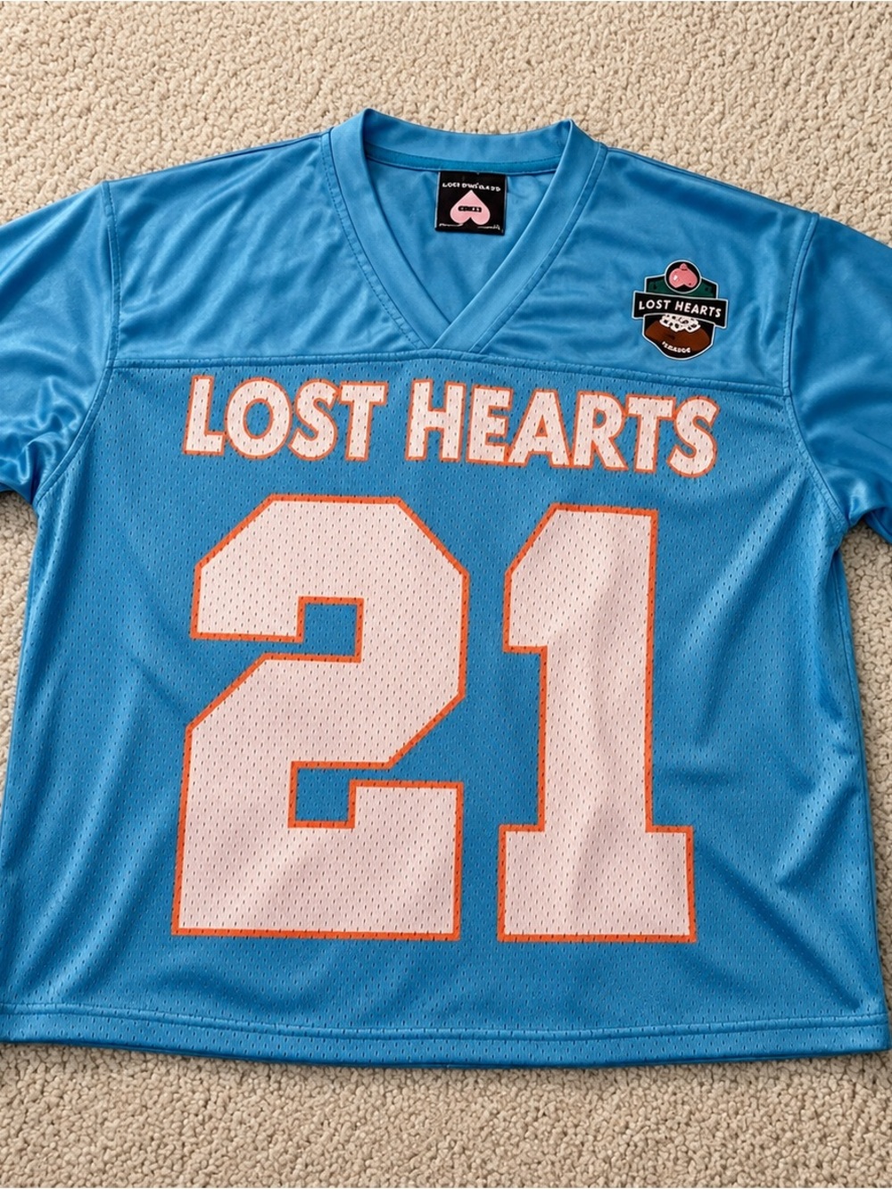 Lost Hearts '21 Light Blue Mesh Jersey